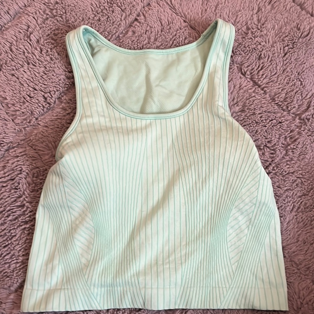 Eb to street tank top mint colored Lululemon